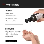 Minimalist 3% Polyhydroxy PHA Face Toner With Multi Biotics For Minimizing Pore Size & Hydrating Skin view 2
