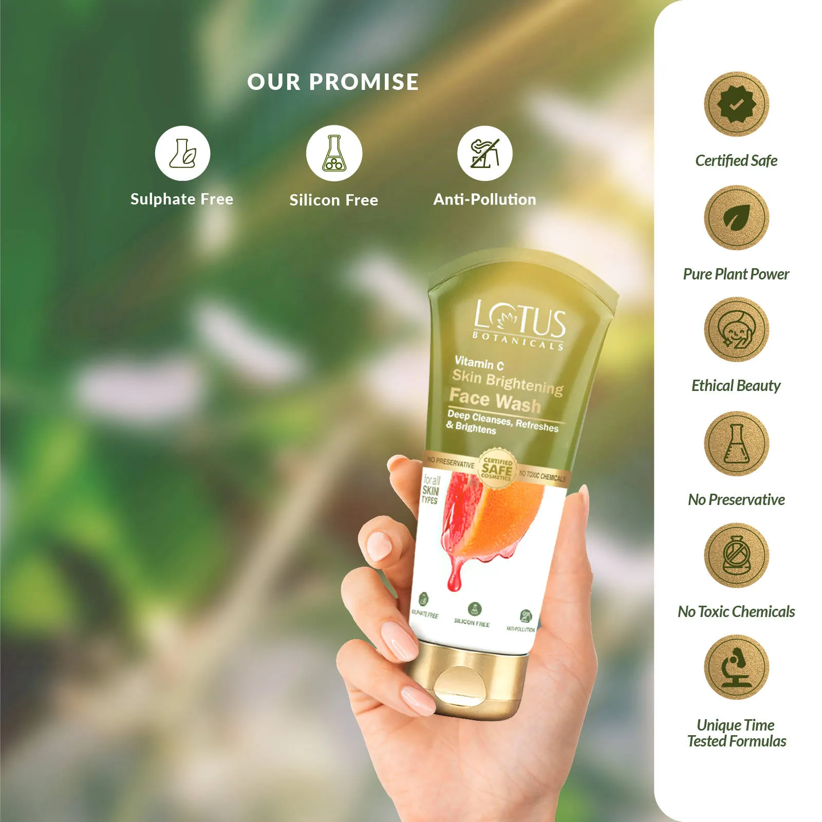 Lotus Herbals Lotus Botanicals Skin Brightening Face Wash