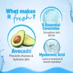 Aqualogica 5 Barrier+ Repair Sunscreen With Avocado & 5 Essential Ceramides SPF 50 PA++++ UVA/B view 8