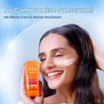 Lotus Herbals Safe Sun Sunscreen Cream PA++ UVA SPF-30 UVB Indian Summer Formula view 3