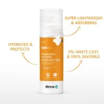 The Derma Co Hyaluronic Invisible Sunscreen With Hyaluronic Acid For No White Cast Sun Protection view 3