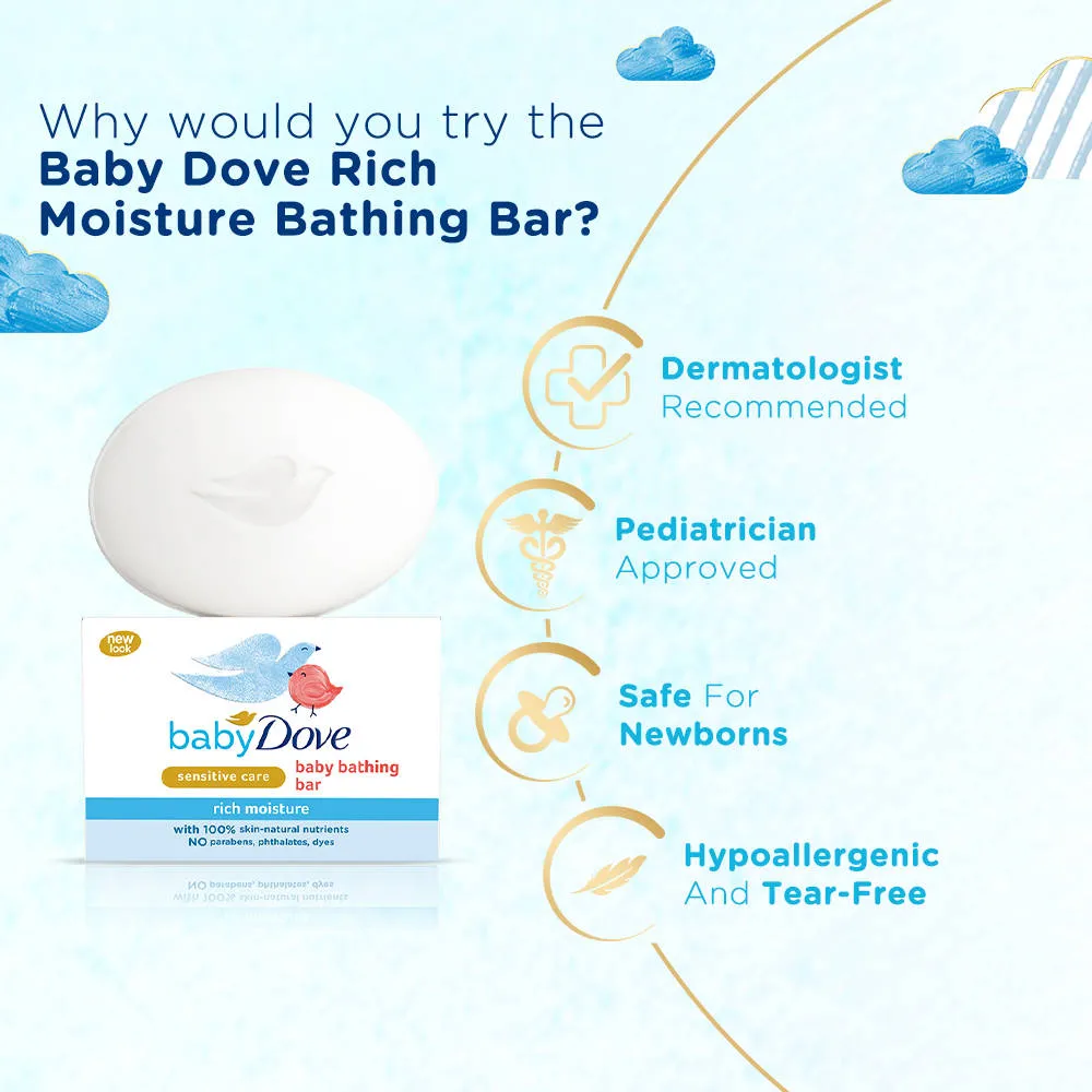 Dove Baby Dove Rich Moisture Bathing Bar
