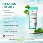 Plum Cica & Hyaluronic Aqua-Light Sunscreen With SPF 50 PA+++ (Pack Of 2) view 2