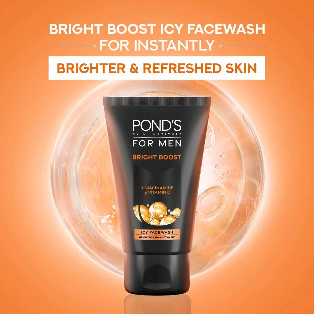 Pond's Ponds Men Energy Bright Anti-Dullness Face Wash