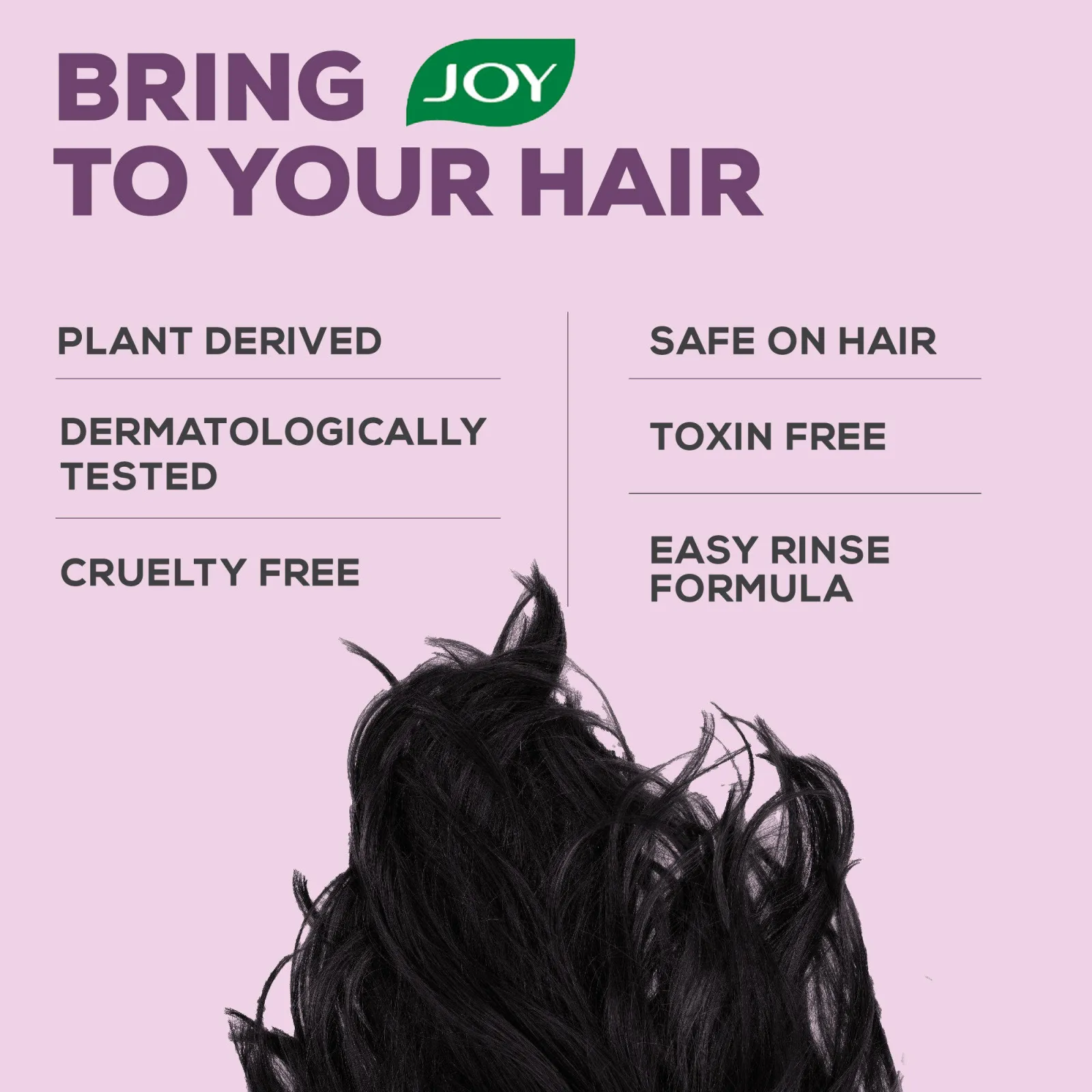 Joy Hair Fruits Shining Black Conditioning Shampoo