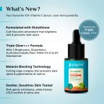 Pilgrim 10% Vitamin C Face Serum Triple Glow+++ with 5%Niacinamide Brightens All Skin Type Pack of 2 view 2