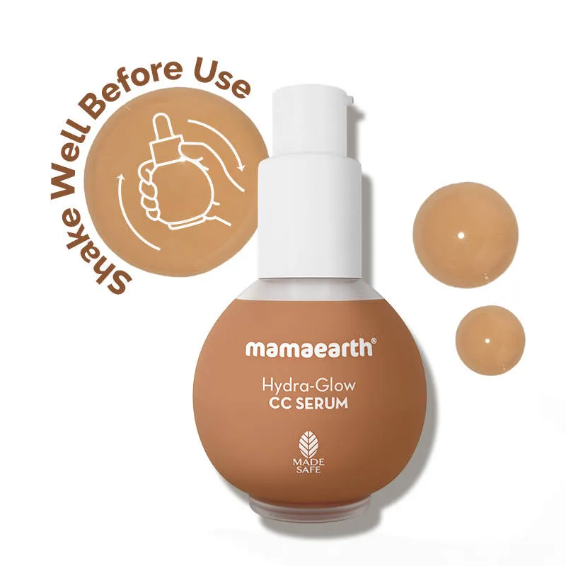 Mamaearth Hydra-glow Cc Serum With Vitamin C & Hyaluronic Acid