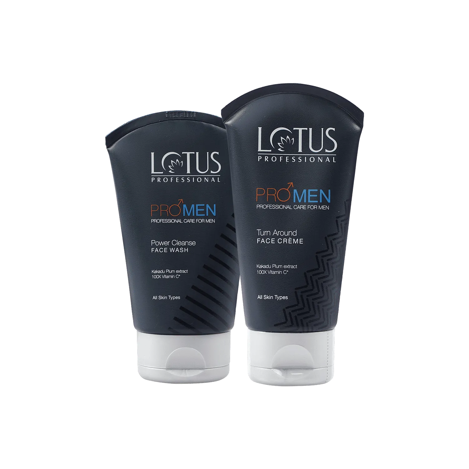 Lotus Herbals Lotus Professional Promen Turn Around Face Creme & Power Cleanse Face Wash Combo