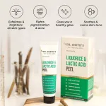 Dr. Sheth's Liquorice & 8.8% Lactic Acid (AHA) Chemical Peel For Even-Toned, Glowing Skin I 30g view 3