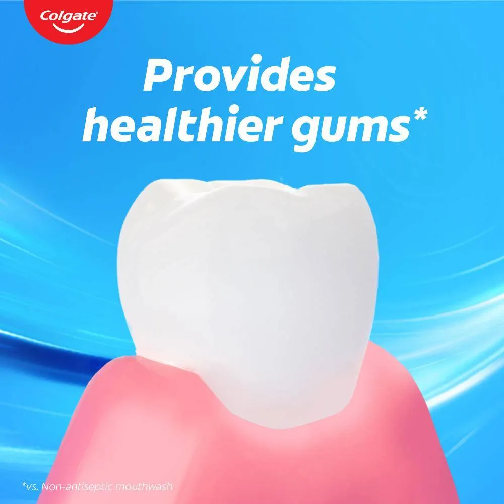 Colgate Maxfresh Plax Antibacterial Mouthwash, Fresh Mint