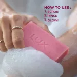 Lux Essence Of Himalayas Rose & Aloe Vera Exfoliating Soap - Pack Of 5 view 9
