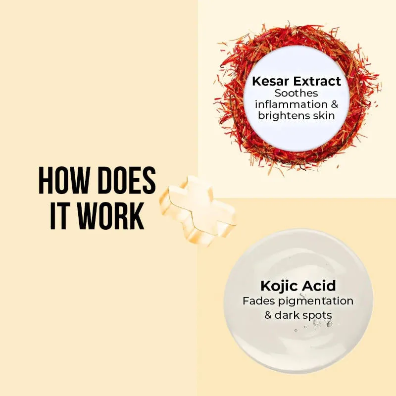 Dr. Sheth's Pigmentation-Free Duo - Kesar & Kojic Sunscreen SPF 50+ & Oil-Free Moisturizer