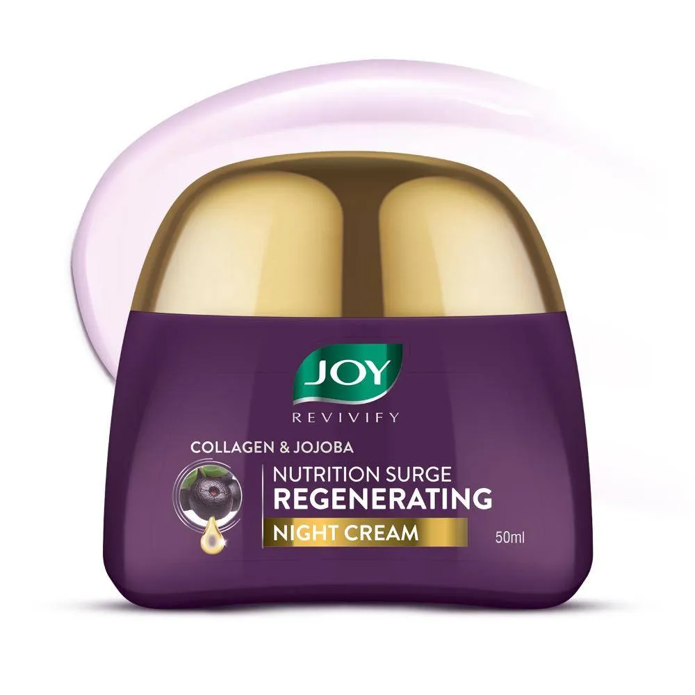 Joy Night Cream with Collagen, Jojoba, Shea Butter & Gotu Kola For Overnight Skin Repair