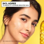 Garnier Vitamin C Gel Face Wash for Brighter Skin Gently Cleanses Skin & Removes impurities view 4