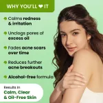 Dot & Key Cica Calming Skin Clarifying Toner With Niacinamide & Green Tea, Acne & Oil Control view 2