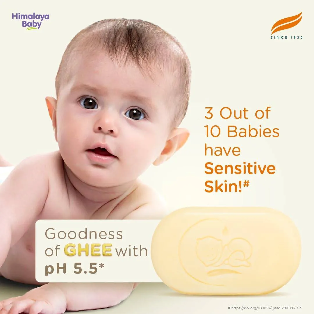Himalaya Baby Bar With Pure Cow Ghee Buy 2 Get 1 Free