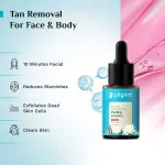 Pilgrim 25% AHA 2% BHA 5% PHA Face Peeling Solution Detan & Exfoliate Dead Skin For Men & Women view 17