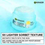 Garnier Fresh & Matte Salicylic Acid Sorbet Moisturizer, 4.5% Salicylic Acid Niacinamide Vit C view 5
