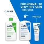 CeraVe Moisturizing Body Lotion for Normal to Dry skin with Ceramides, Dermatologist recommended view 9