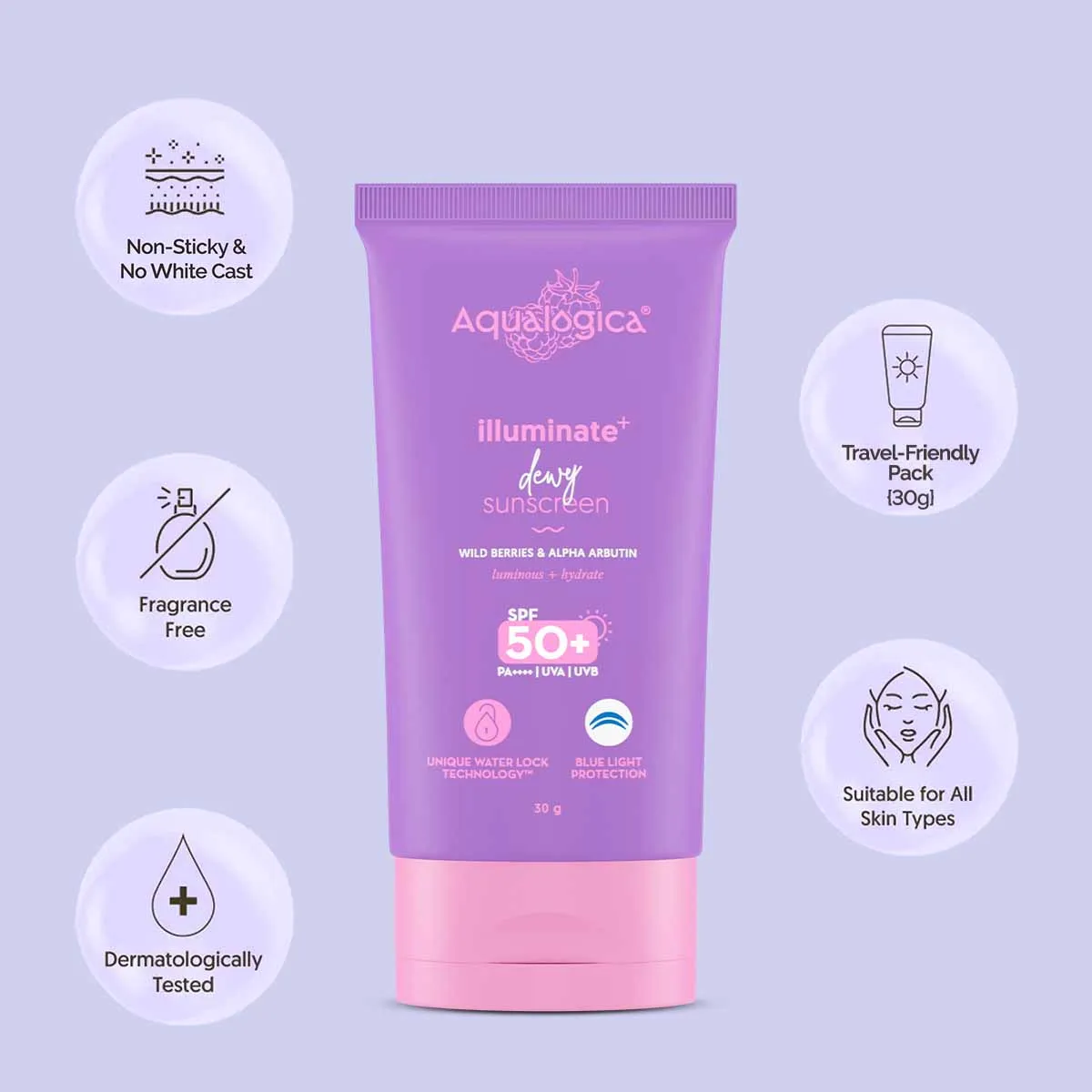 Aqualogica Illuminate+ SPF 50+ PA++++