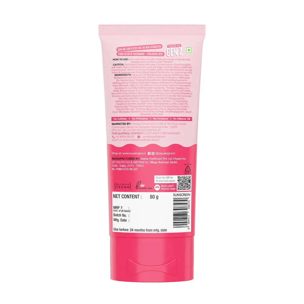 Aqualogica Radiance+ SPF 50+ PA++++