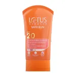 Lotus Herbals Safe Sun Sunscreen Cream PA+ SPF-20 Non Greasy view 9