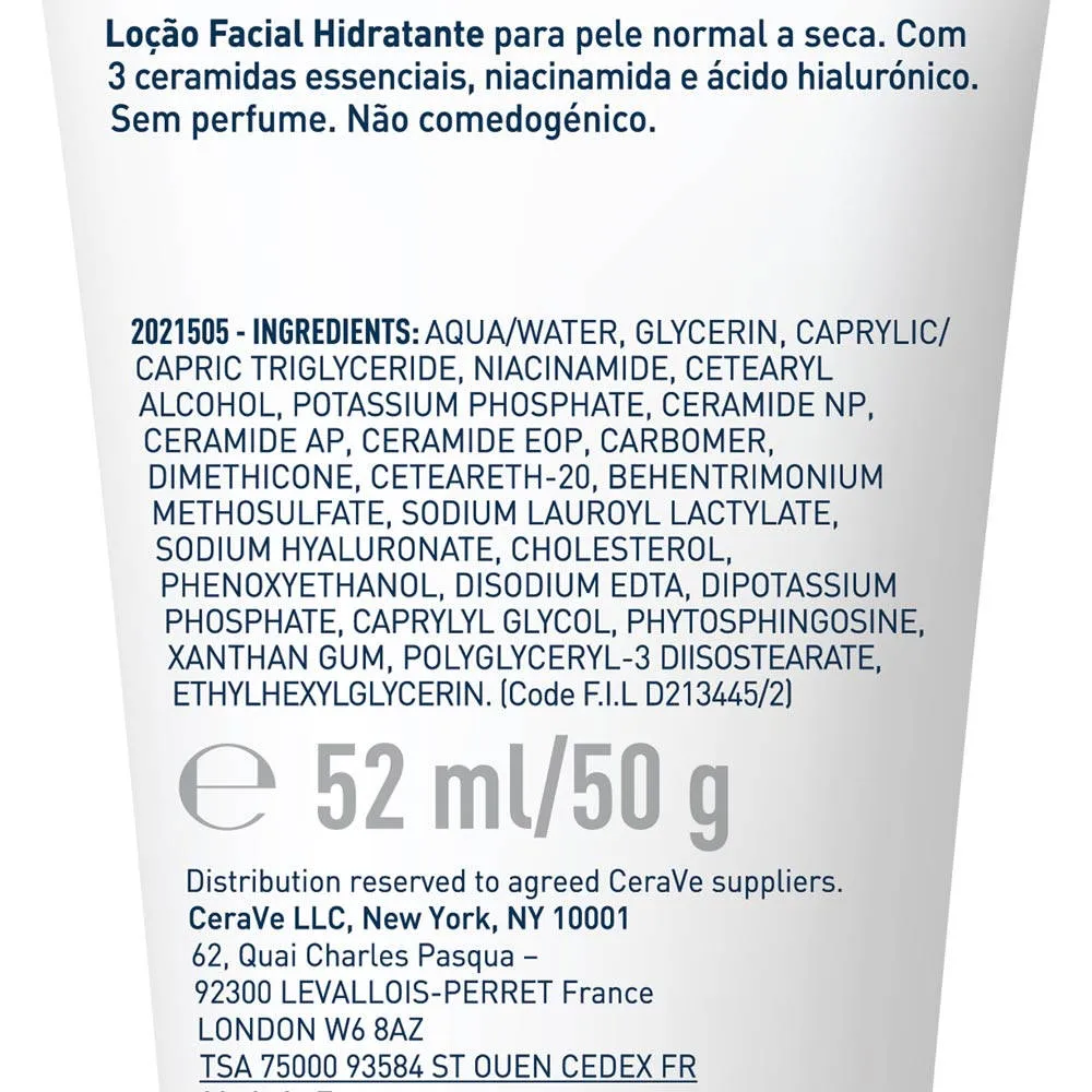 CeraVe PM Facial Moisturizer Lightweight Night Cream with Ceramides, Niacinamide & Hyaluronic Acid