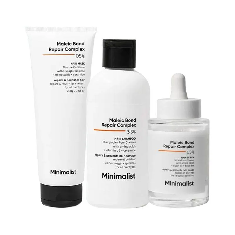 Minimalist Maleic Bond Repair Hair Combo