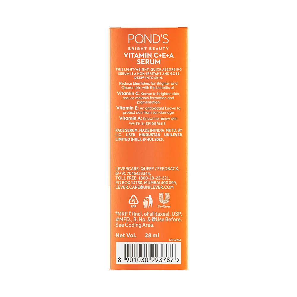 Pond's Ponds Bright Beauty 12% Vitamin C+E+A Serum