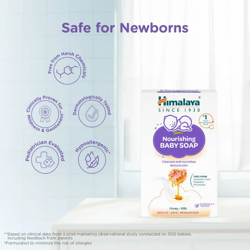 Himalaya Baby Care Nourishing Baby Soap