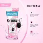 Everyuth Naturals Anti Pollution Pink Clay & Charcoal Face Wash view 6