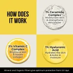 Dr. Sheth's Ceramide & Vitamin C Sunscreen SPF 50+ PA++++ In-Vivo Tested for Bright Skin view 3