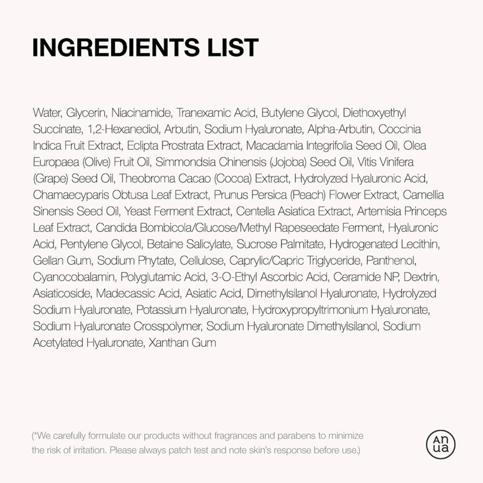 Anua Niacinamide 10 Txa 4 Serum, Brightening Korean Serum For Dark Spots & Hyperpigmentation