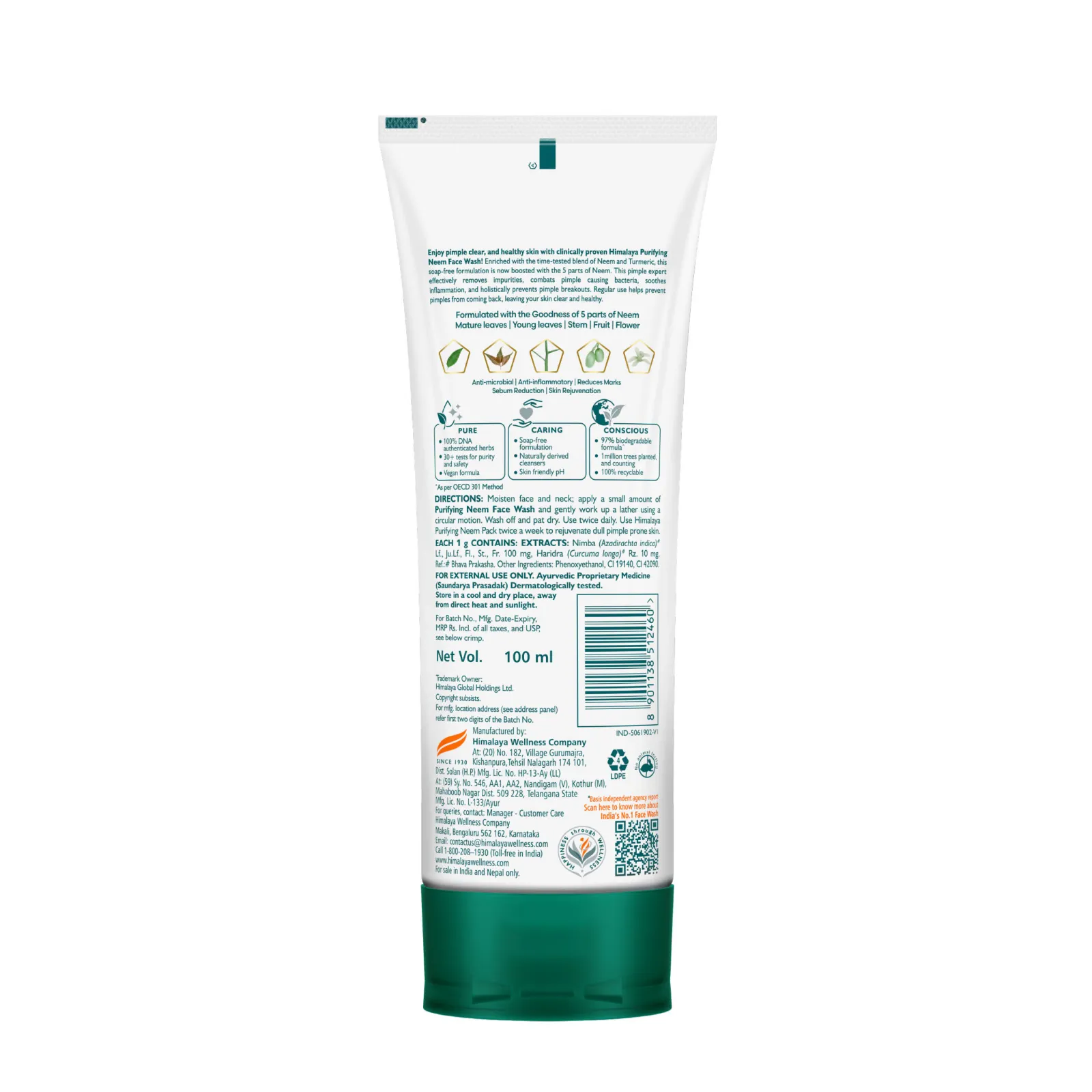Himalaya Purifying Neem Face Wash