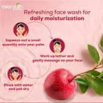 Everyuth Naturals Moisturizing Fruit Face Wash With Apple Extracts, Paraben Free view 4