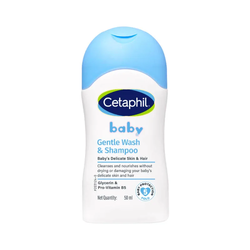 Cetaphil Baby Gentle Wash & Shampoo With 5 Fold Protection, pH Neutral