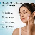 Pilgrim 10% Vitamin C Brightening Gel Face Wash Triple Glow+++ with 5% Niacinamide For Dark Spots view 2