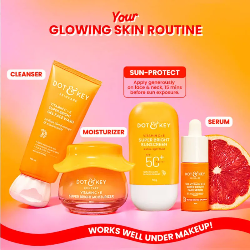 Dot & Key Bestselling Vitamin C + E Sunscreen - Pack Of 2
