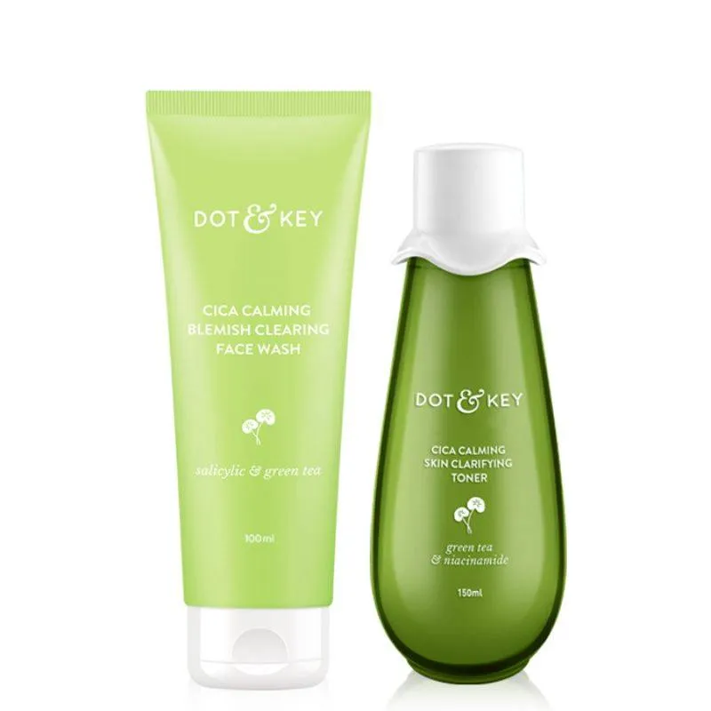 Dot & Key Cica Cleansing & Toning Set