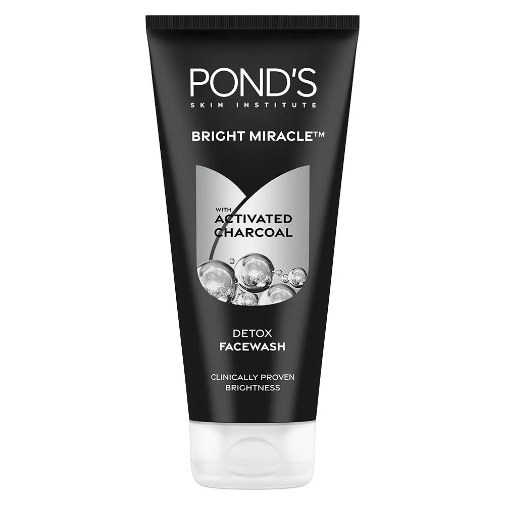 Pond's Ponds Pure Detox Anti-Pollution Purity Face Wash With Activated Charcoal