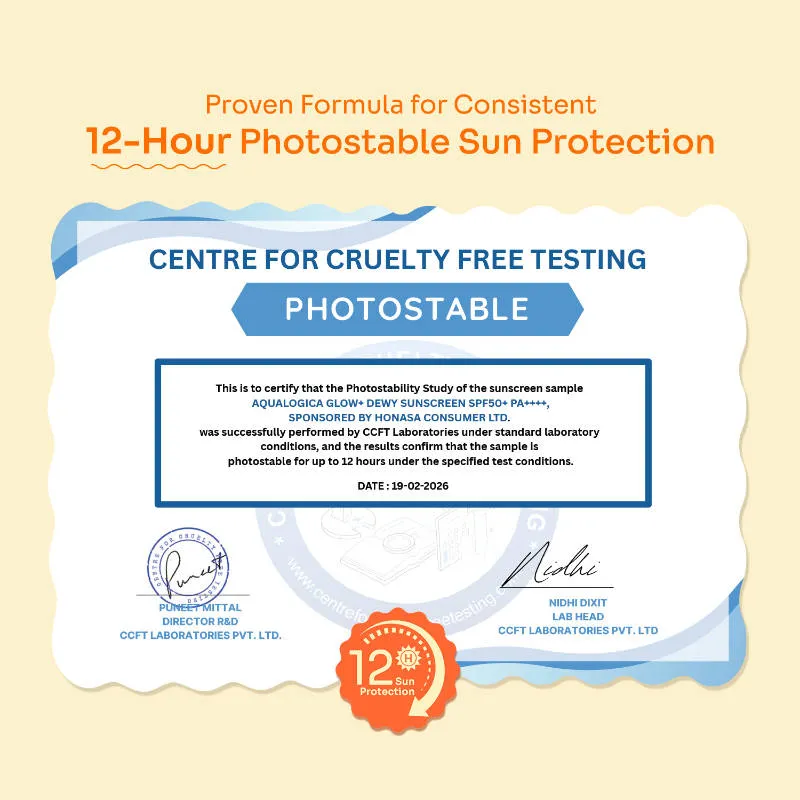 Aqualogica Glow + Dewy Sunscreen SPF 50 PA+++ (Pack of 2)