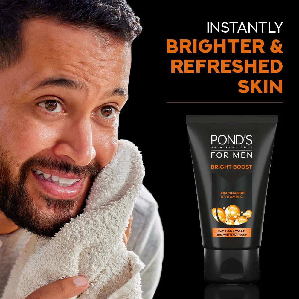 Pond's Ponds Men Energy Bright Anti-Dullness Face Wash