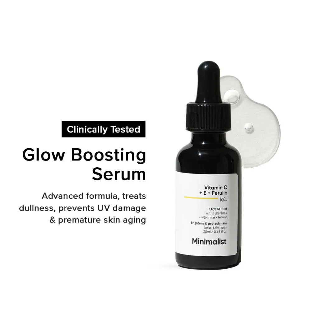 Minimalist Vitamin C + E + Ferulic 16% Face Serum