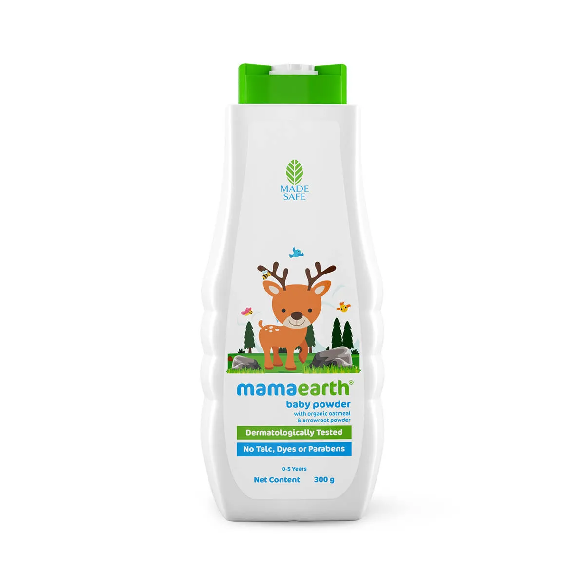Mamaearth Baby Powder With Organic Oatmeal & Arrowroot Powder