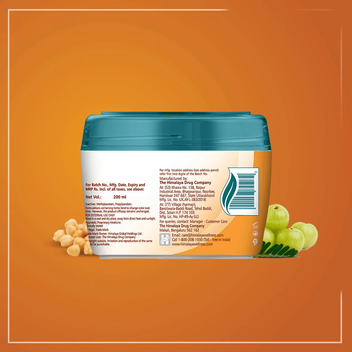 Himalaya Protein Hair Cream With Chickpea & Amla