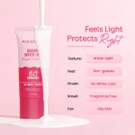 Aqualogica Radiance Fluid Sunscreen SPF50+ PA++++ with Niacinamide & Watermelon For Oily Skin view 8