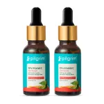 Pilgrim 15% Vitamin C Serum for Advance Brightening Fades Hyperpigmentation & Dark Spots Pack of 2 view 2