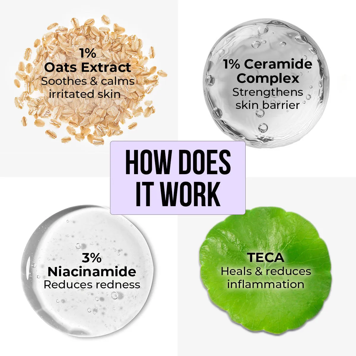 Dr. Sheth's Oats & Ceramide Sensitive Skin Moisturizer, With 1% Oats Complex, 1% Ceramide Complex