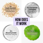 Dr. Sheth's Oats & Ceramide Sensitive Skin Moisturizer, With 1% Oats Complex, 1% Ceramide Complex view 4