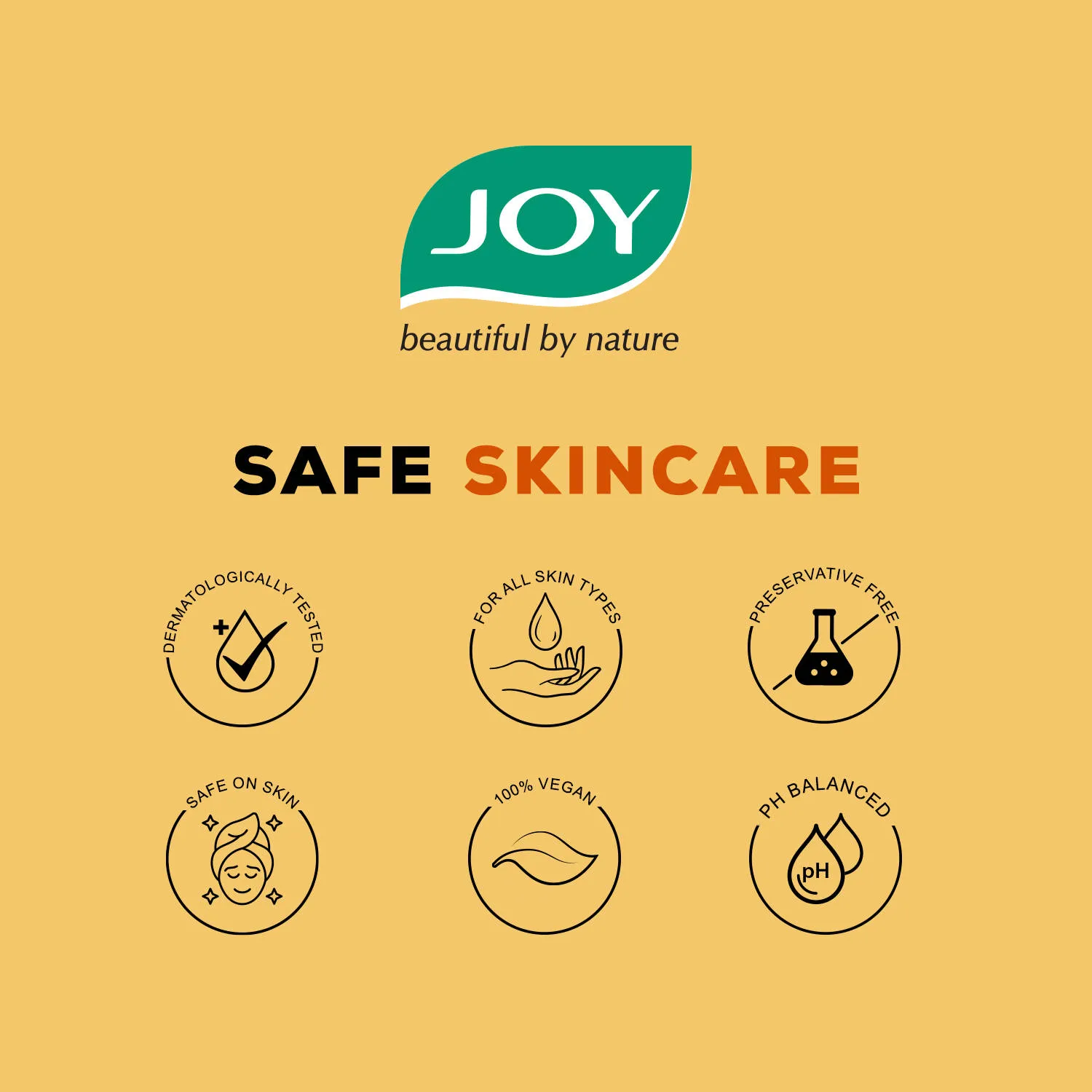 Joy Vitamin C Face Toner For Skin Brightening - pH Balanced, Alcohol Free & For All Skin Types